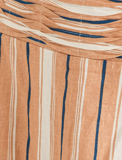 Striped Linen Set