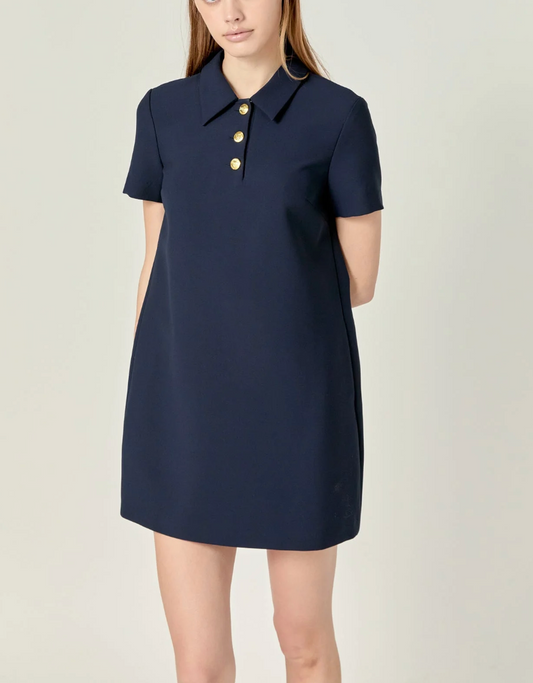 Vestido Navy Polo