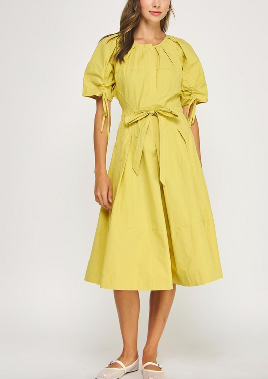 Vestido Belt Waist