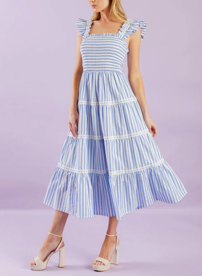 Vestido Marine Ruffles