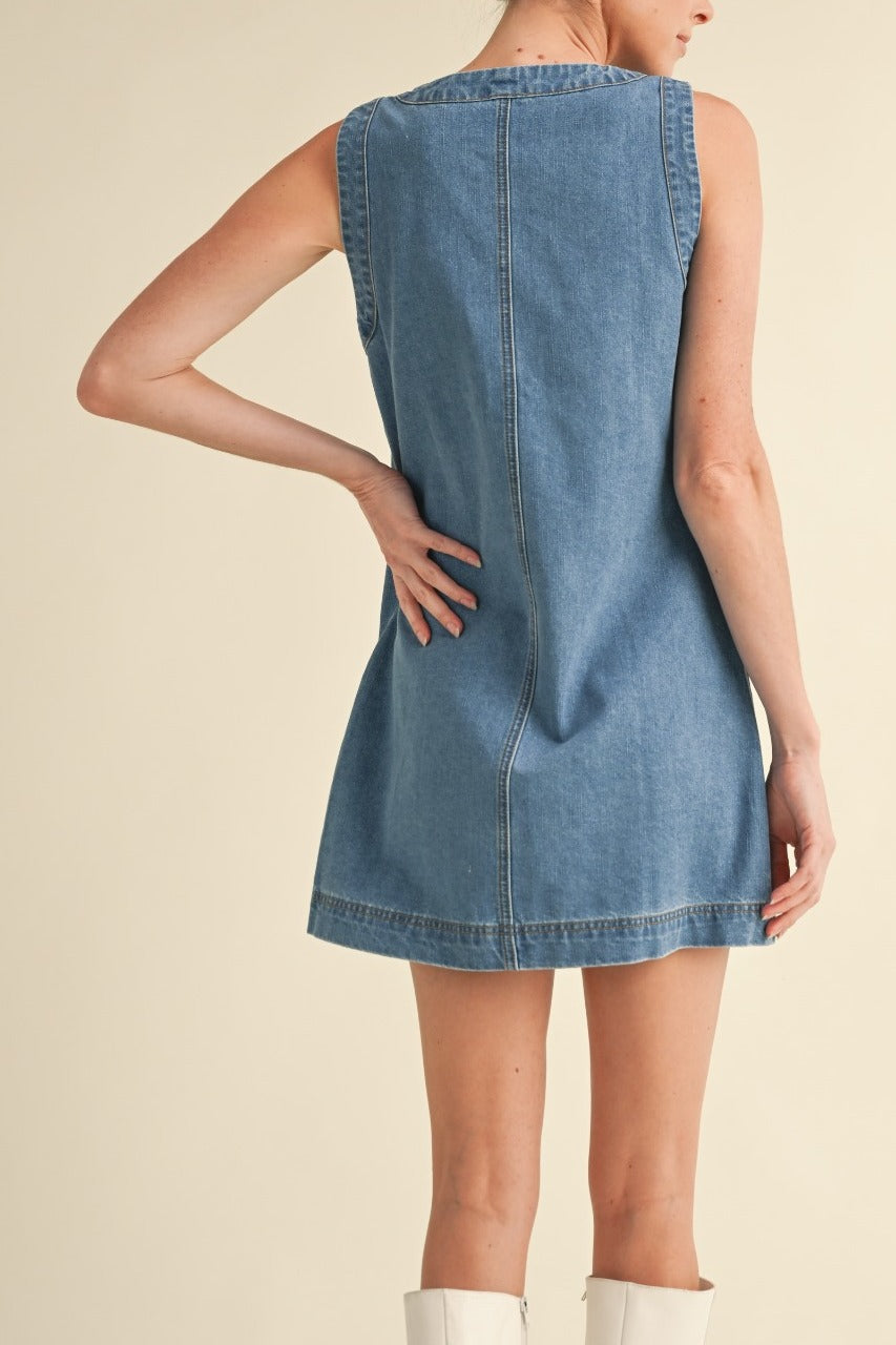 Denim Mini Dress