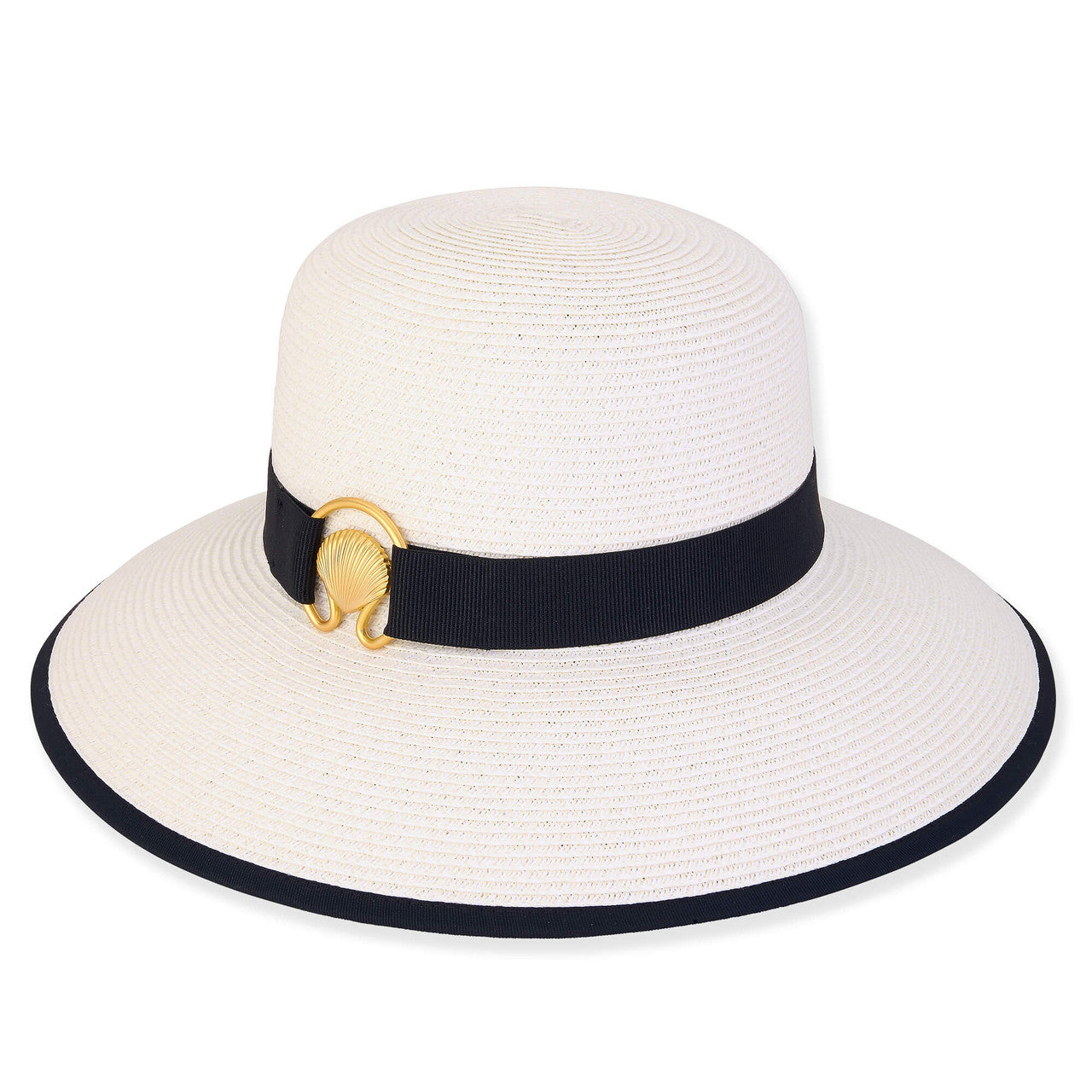 Seashell Buckle Hat