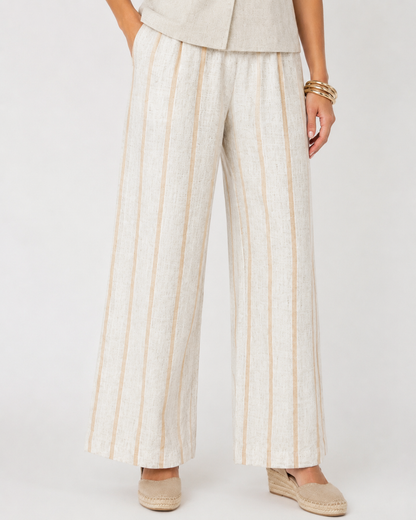 Pantalón Lino Rayas