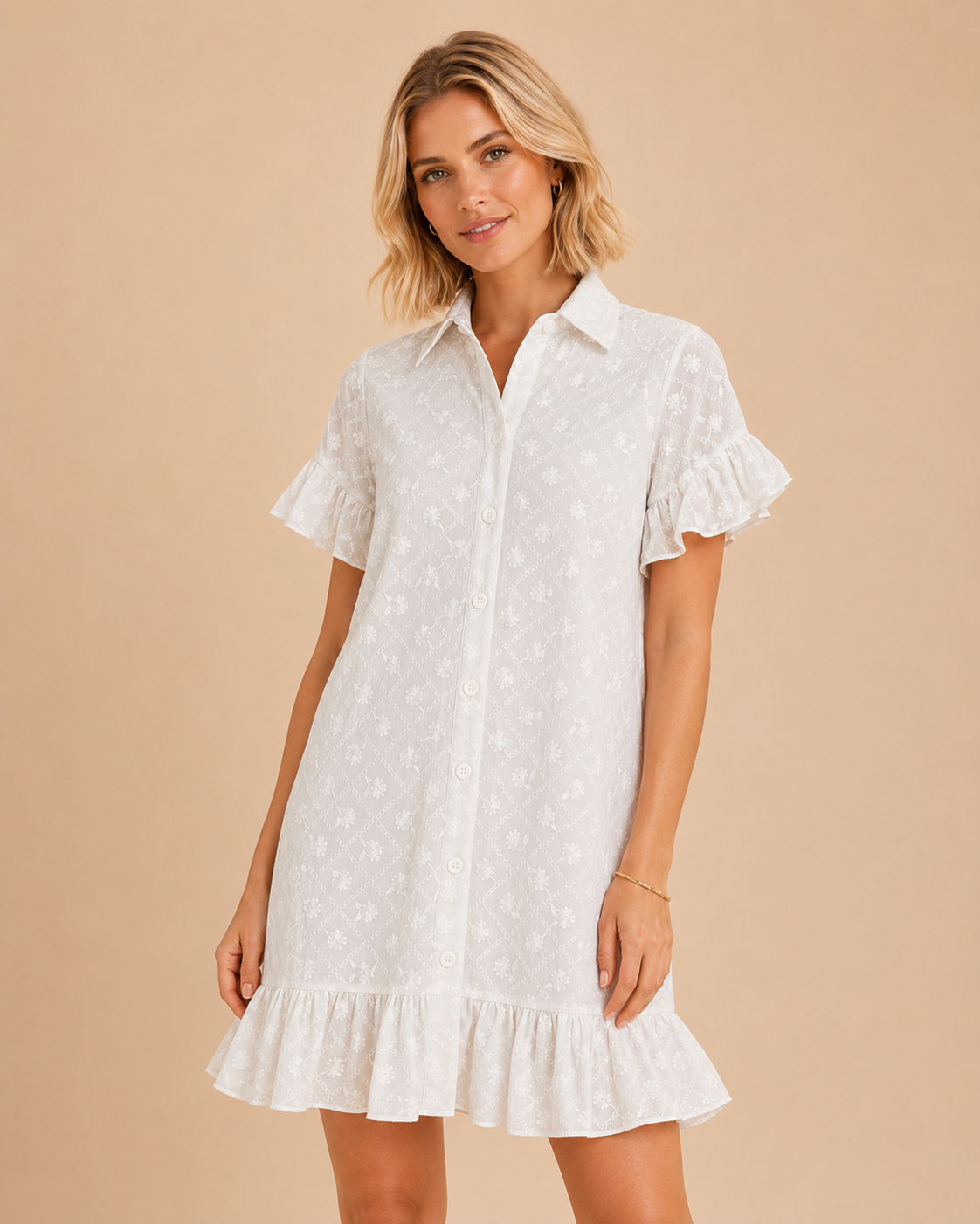 Vestido Estelle Brocado