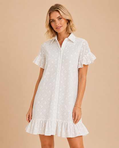 Vestido Estelle Brocado