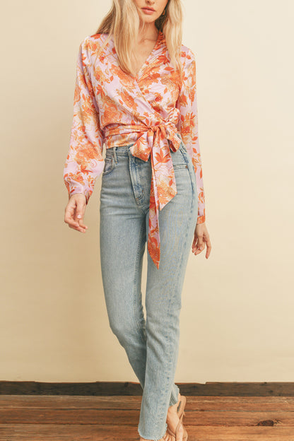 Tahiti Wrap Blouse