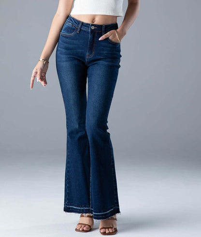 High Rise Flare Jeans