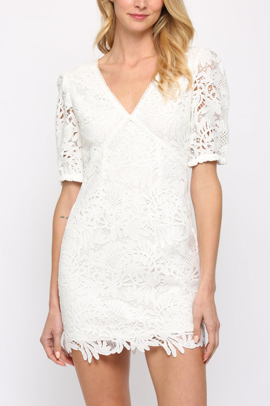 White Lace Dress